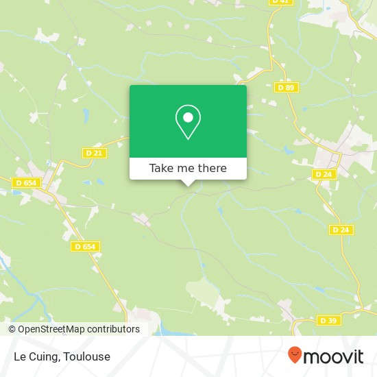 Le Cuing map