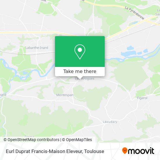 Eurl Duprat Francis-Maison Eleveur map