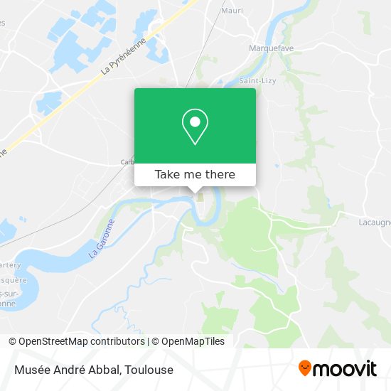 Musée André Abbal map