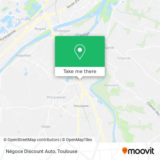 Mapa Négoce Discount Auto