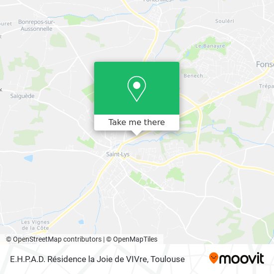 E.H.P.A.D. Résidence la Joie de VIVre map
