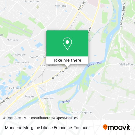 Monserie Morgane Liliane Francoise map