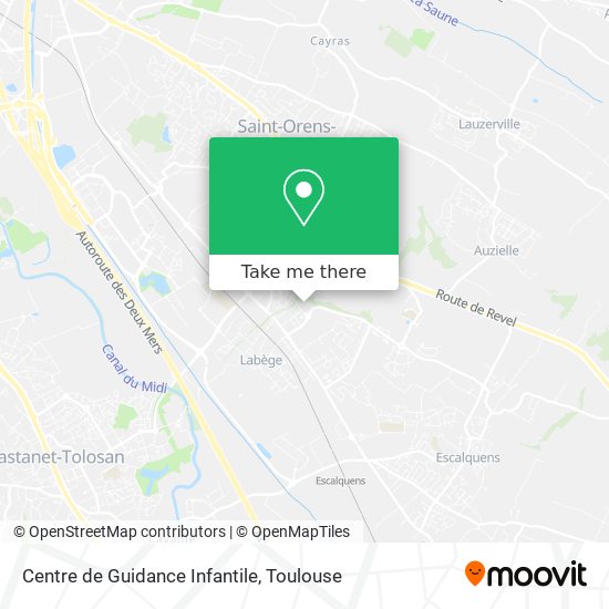 Centre de Guidance Infantile map
