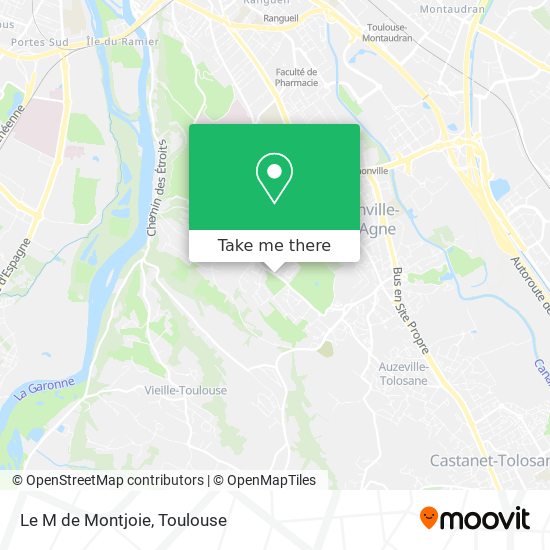 Le M de Montjoie map