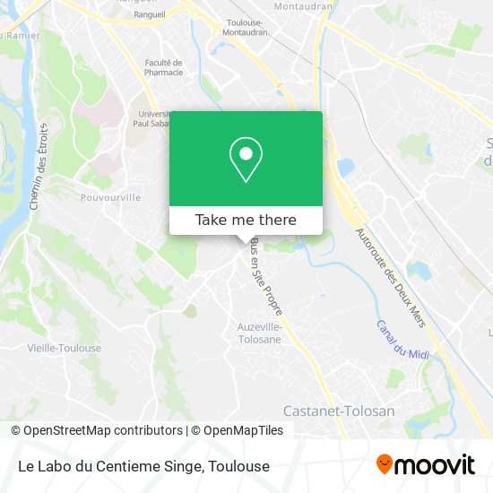 Le Labo du Centieme Singe map