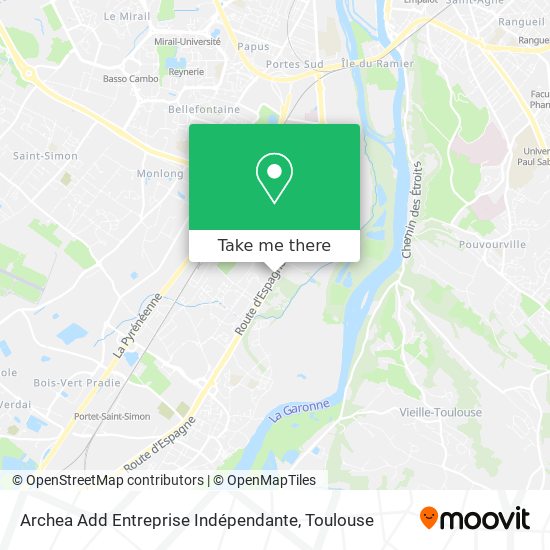 Archea Add Entreprise Indépendante map