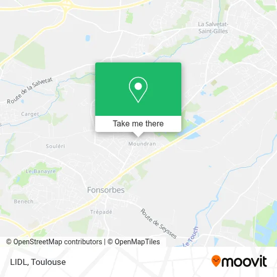 LIDL map