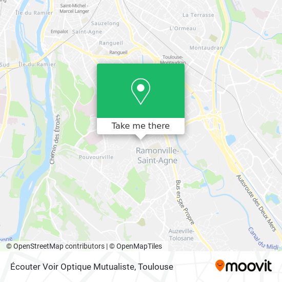 Écouter Voir Optique Mutualiste map