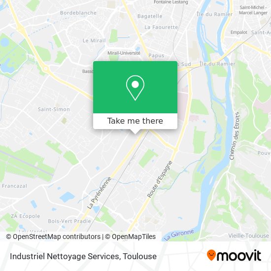 Industriel Nettoyage Services map