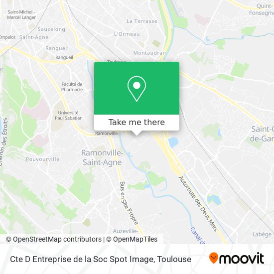 Mapa Cte D Entreprise de la Soc Spot Image