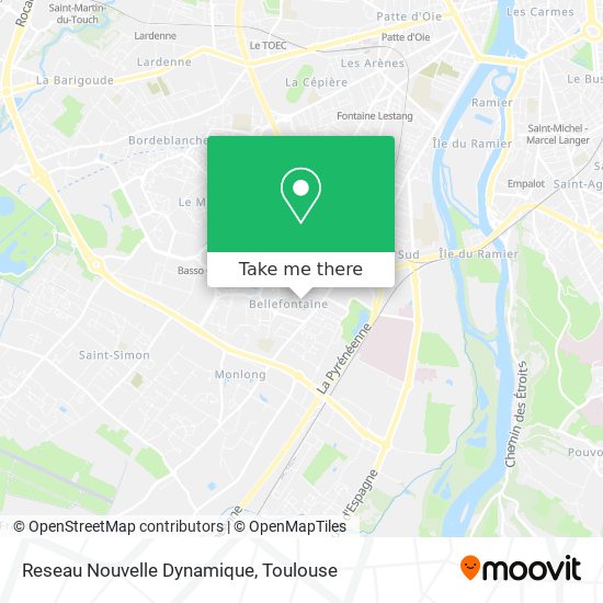 Reseau Nouvelle Dynamique map