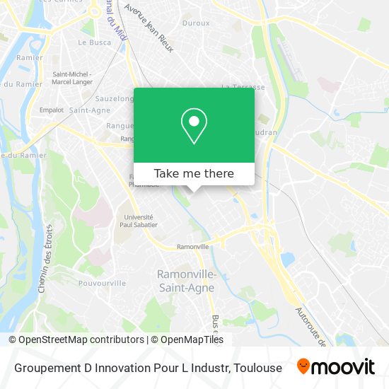 Groupement D Innovation Pour L Industr map