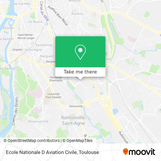 Ecole Nationale D Aviation Civile map