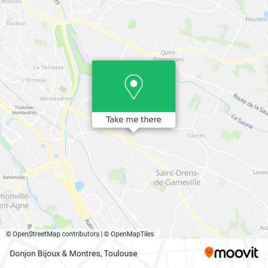 Donjon Bijoux & Montres map