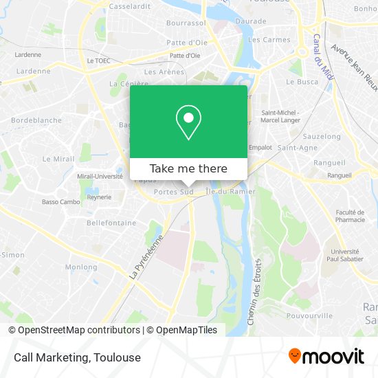 Call Marketing map