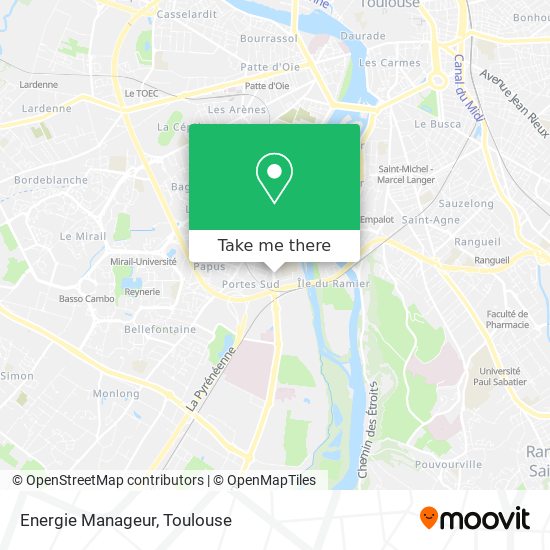 Energie Manageur map