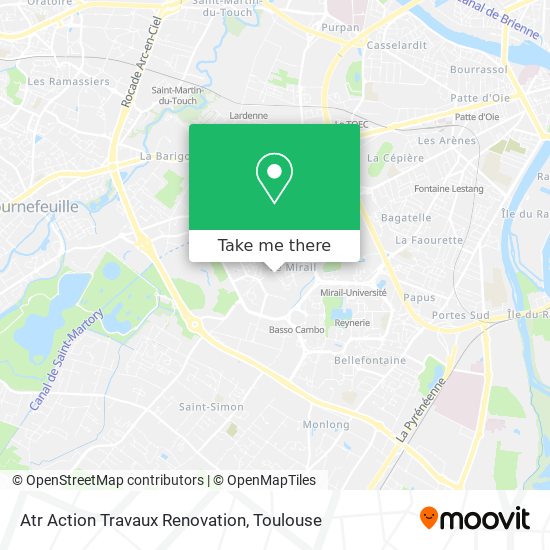 Atr Action Travaux Renovation map