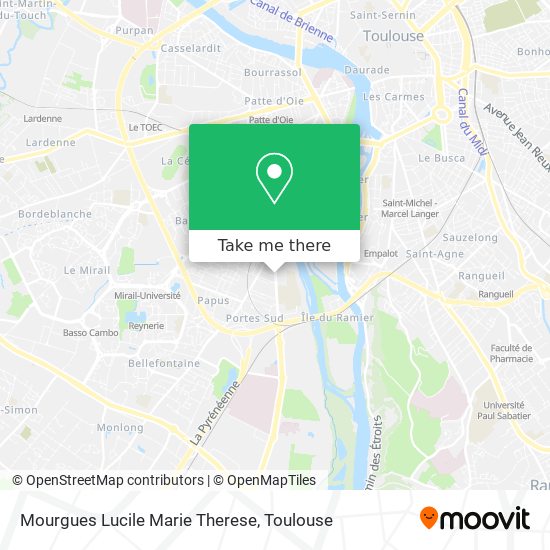 Mapa Mourgues Lucile Marie Therese