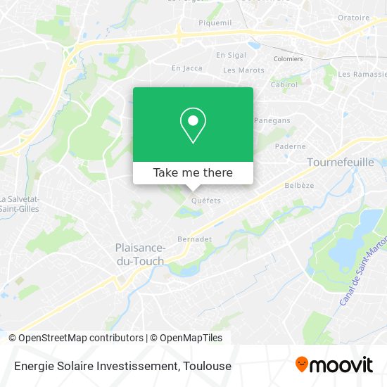 Energie Solaire Investissement map