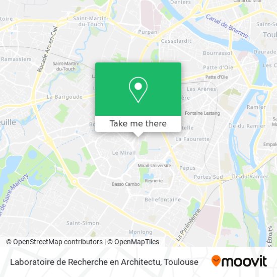 Mapa Laboratoire de Recherche en Architectu