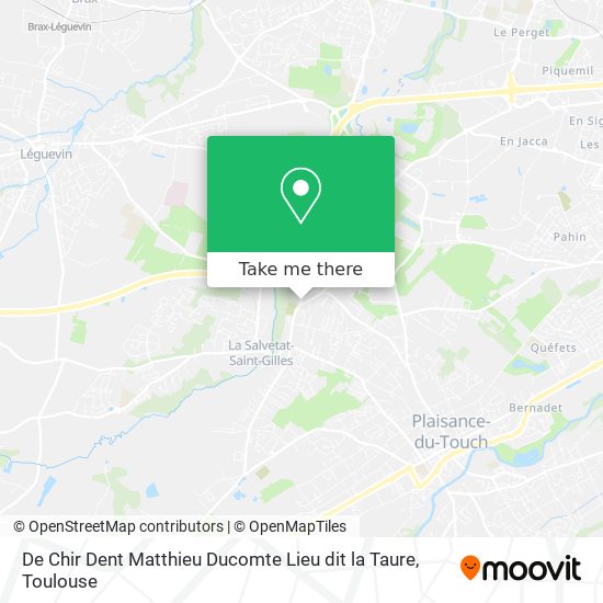 De Chir Dent Matthieu Ducomte Lieu dit la Taure map