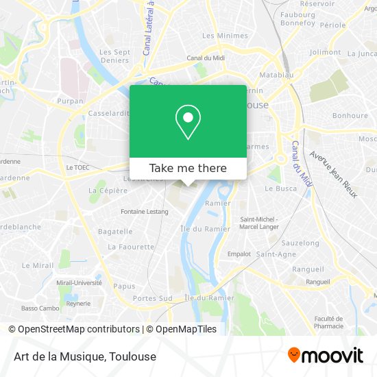 Art de la Musique map