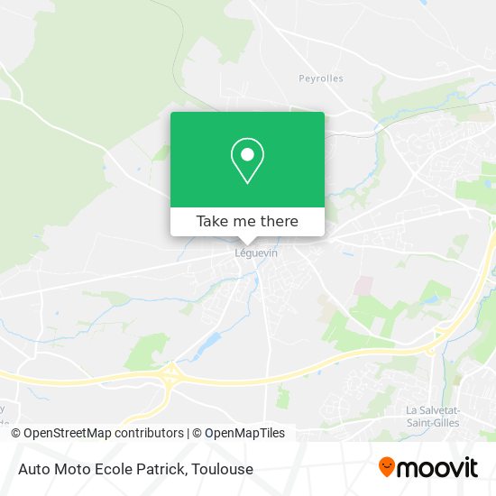 Auto Moto Ecole Patrick map