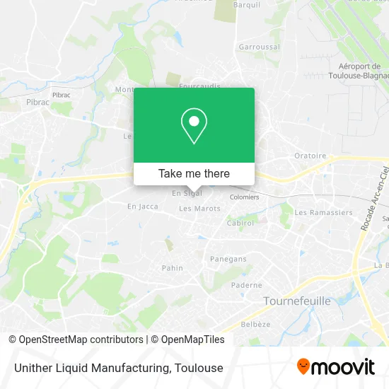 Unither Liquid Manufacturing map