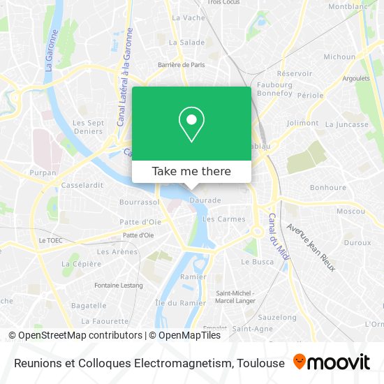 Mapa Reunions et Colloques Electromagnetism