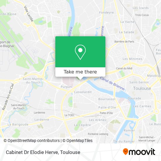 Cabinet Dr Elodie Herve map