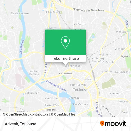 Advenir map