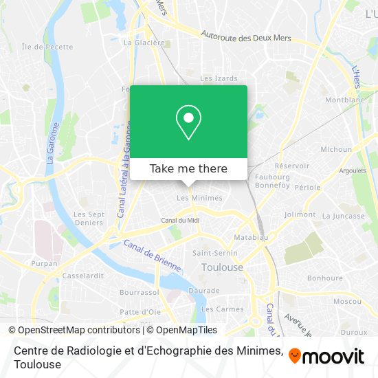 Centre de Radiologie et d'Echographie des Minimes map