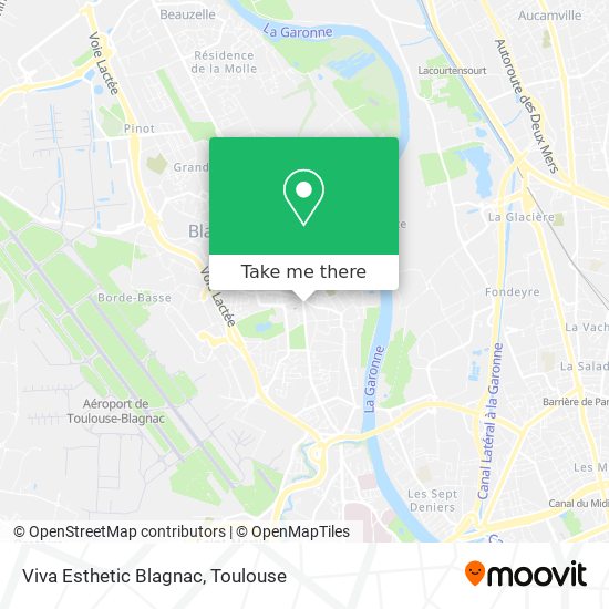 Viva Esthetic Blagnac map