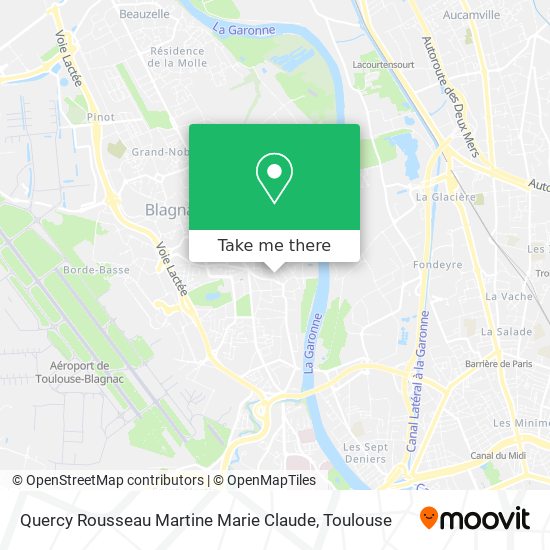 Quercy Rousseau Martine Marie Claude map