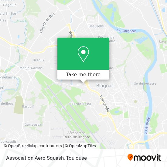 Association Aero Squash map
