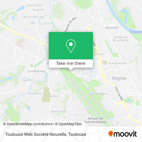 Mapa Toulouse Web Société Nouvelle