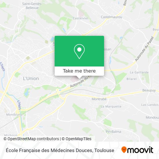 École Française des Médecines Douces map