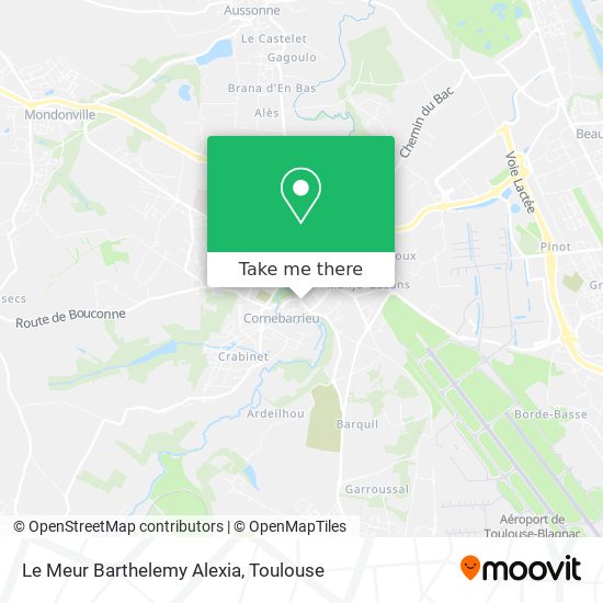Le Meur Barthelemy Alexia map