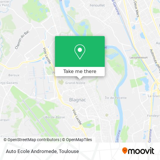 Auto Ecole Andromede map