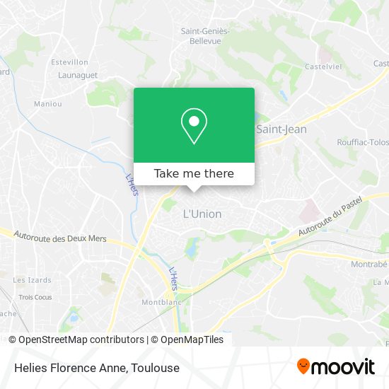 Helies Florence Anne map