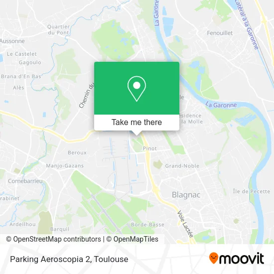 Parking Aeroscopia 2 map