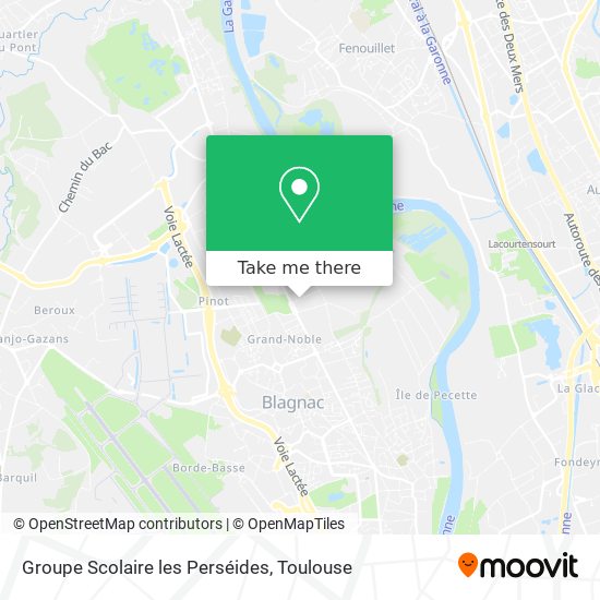 Groupe Scolaire les Perséides map