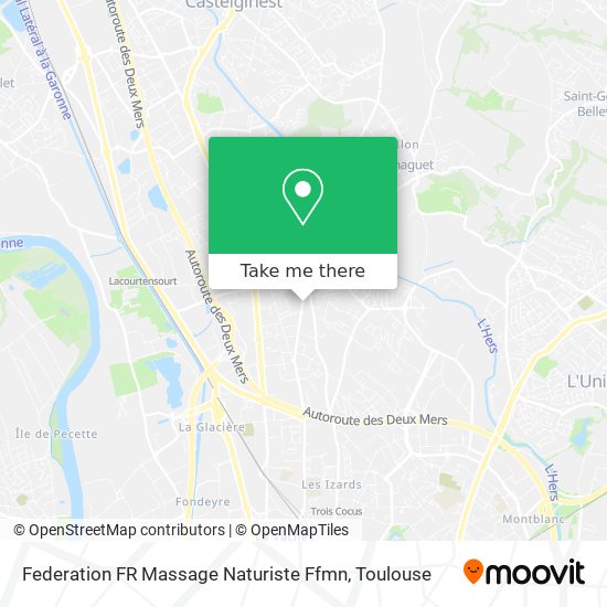 Federation FR Massage Naturiste Ffmn map