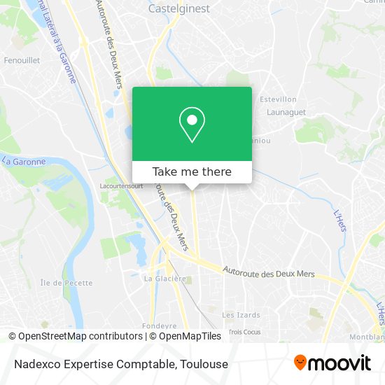 Nadexco Expertise Comptable map