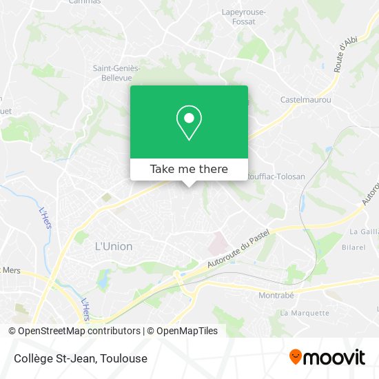 Collège St-Jean map