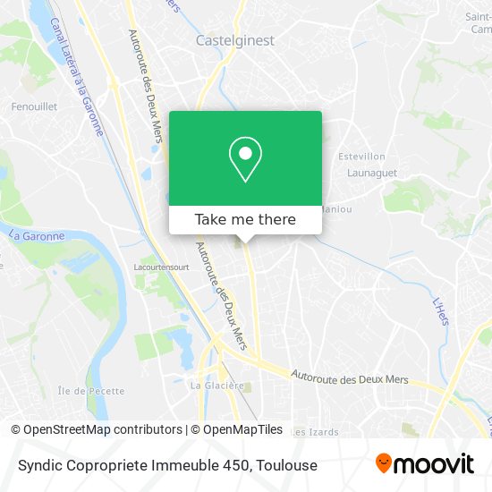 Syndic Copropriete Immeuble 450 map