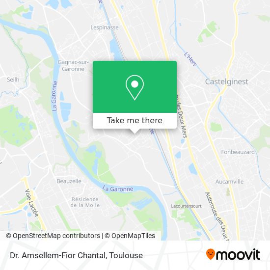 Dr. Amsellem-Fior Chantal map