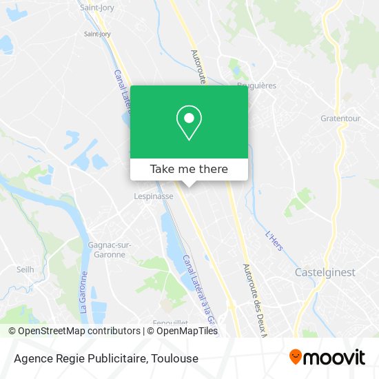 Agence Regie Publicitaire map