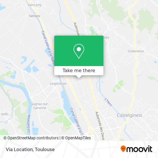 Via Location map