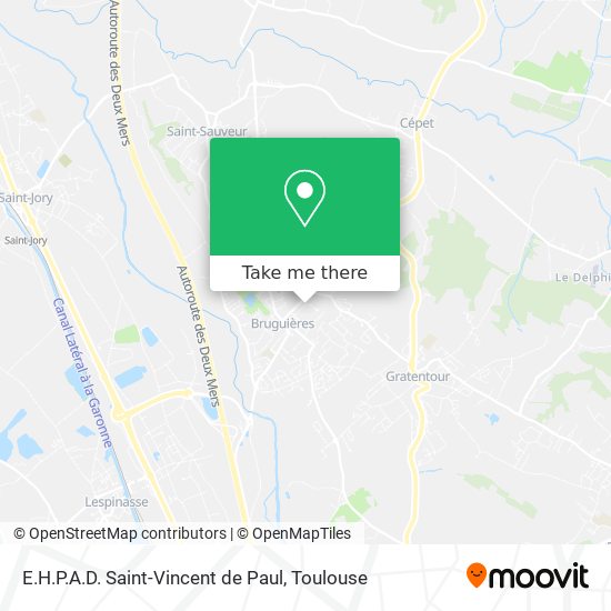 E.H.P.A.D. Saint-Vincent de Paul map
